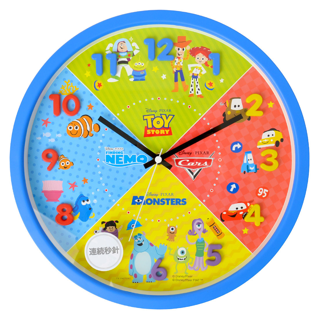 時計 壁掛け かわいい 掛け時計 壁掛け時計 立体文字盤 子供部屋 女の子 男の子 キャラクター ポケットモンスター ピカチュウ イーブイ クレヨンしんちゃん Tjs Clock01 Tis 通販 Yahoo ショッピング