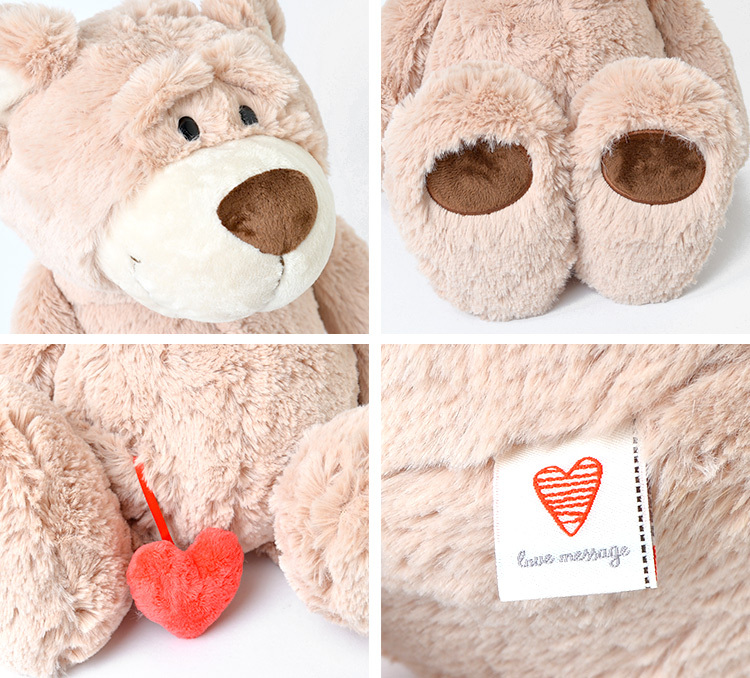 【新品】NICI ニキ くま 50cm 特大サイズ タグ付き nici（ニキ） くま ぬいぐるみ 大きい テディベア ラブベア 50cm クマ