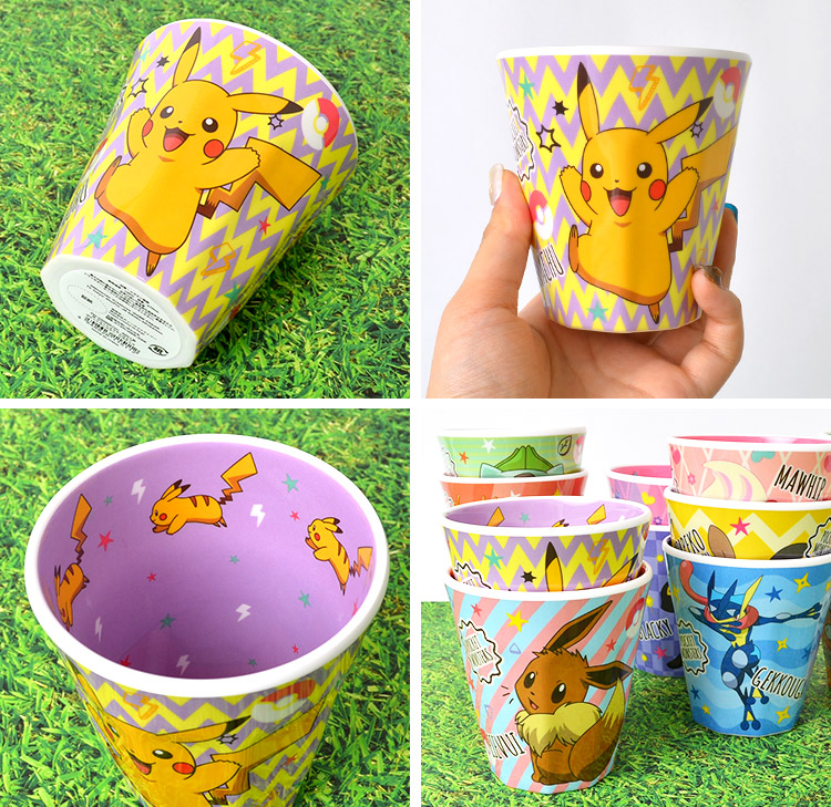 メラミンカップ ポケットモンスター ピカチュウ 飲み物 カップ タンブラー 整列 コップ 食器 メラミン