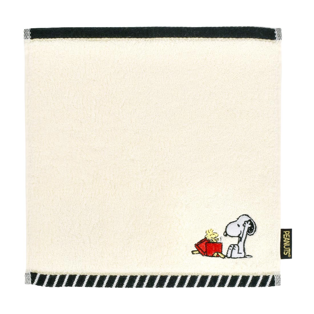 スヌーピー  ハンドタオル SNOOPY スヌーピー タオル ハンドタオル イニシャルタオル K