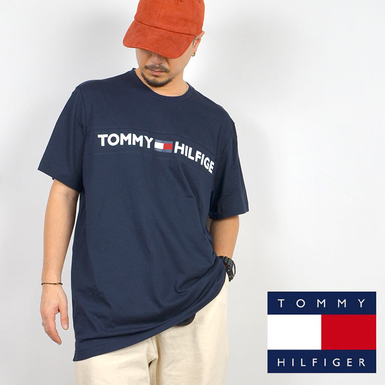 Tシャツ 半袖 TOMMY HILFIGER トミー ヒルフィガー メンズ レディース ホワイト 白 黒 ブラック ネイビー 紺 コットン アメカジ  高校生 大学生 大人 おしゃれ :tommy-09t3928:TIS - 通販 - Yahoo!ショッピング