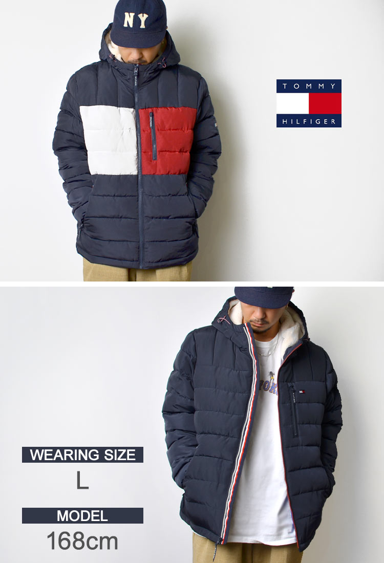 【訳有り】【L】  トミーヒルフィガー 中綿ジャケット TOMMY HILFIGER（トミー・ヒルフィガー） 中綿ジャケット トミー