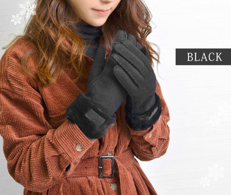 手袋 レディース ugg アグ グローブ 手ぶくろ 本革 柔らかい シープ