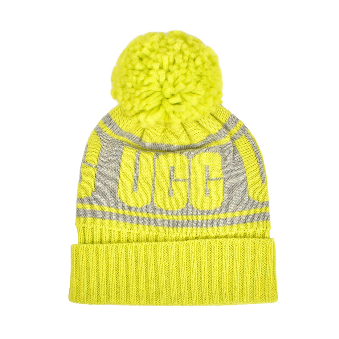 ニット帽 ポンポン ugg アグ レディース ニットキャップ