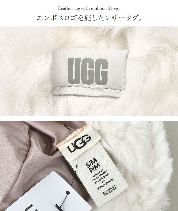 UGG バケットハット レディース ファー 冬 深め バケハ ブランド