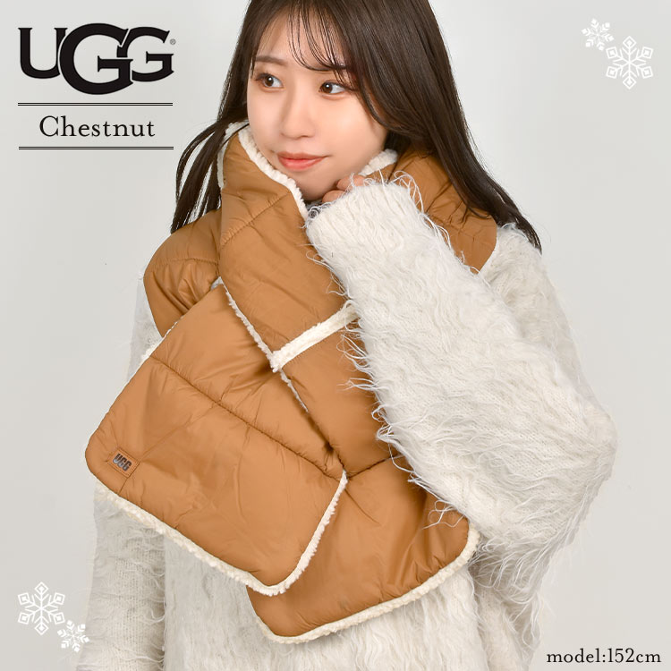 UGG（アグ） マフラー レディース ブランド 差し込み 通すだけ 冬