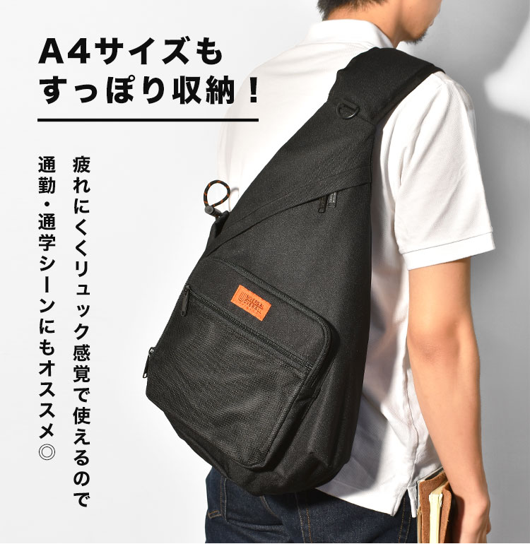 UNIVERSAL OVERALL/ユニバーサルオーバーオールボディバッグ12Ｌ UNIVERSAL OVERALL（ユニバーサルオーバーオール） ワンショルダー