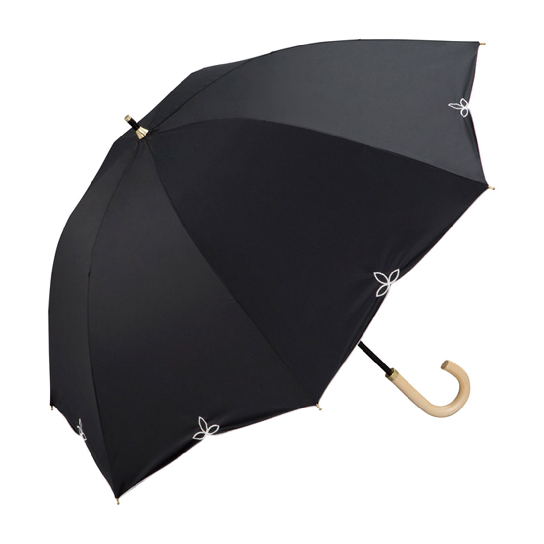 【新品未使用】Wpc. 日傘 (ブラック) 2way 完全遮光 Wpc. 最大42%☆7/29から 折りたたみ傘 レディース 軽量 晴雨兼用