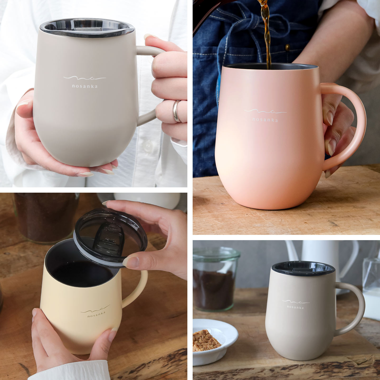 ニッポン放送ステンレスマグカップ Y's（ワイズ） マグカップ 蓋付き おしゃれ nosanka ノサンカ