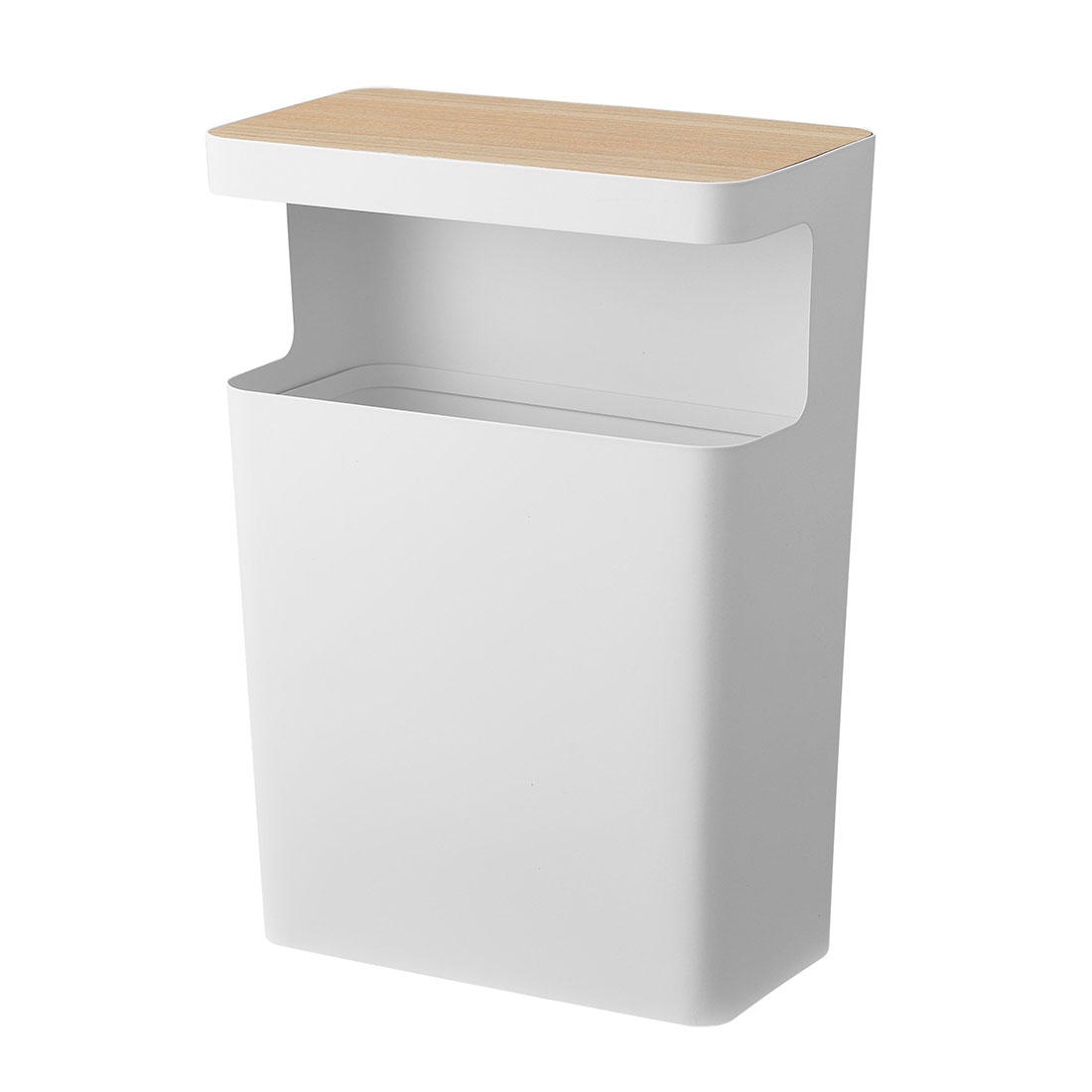 RIN（山崎実業） 天板付きトラッシュカン リン 角型 RIN 山崎実業