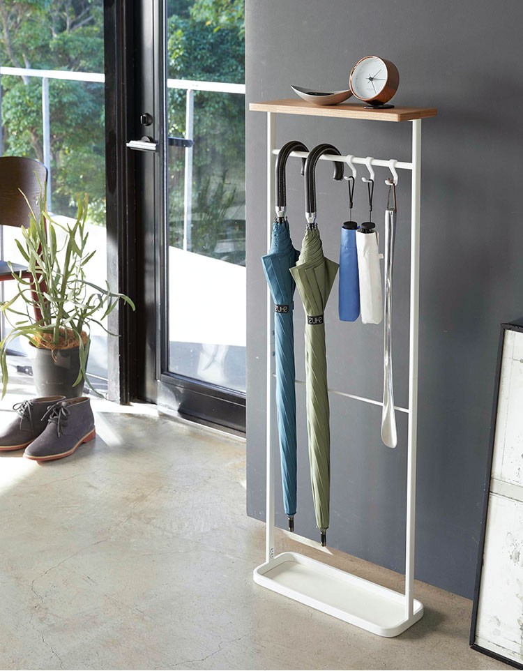 山崎実業 傘立て タワー tower 天板付き引っ掛け傘立て 傘たて 玄関