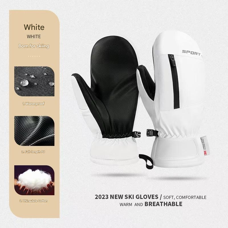QMILE キュマイル 韓国 日本未入荷 スノボグローブ ミトングローブ ② QMILE キュマイル 韓国 日本未入荷 スノボグローブ ミトン