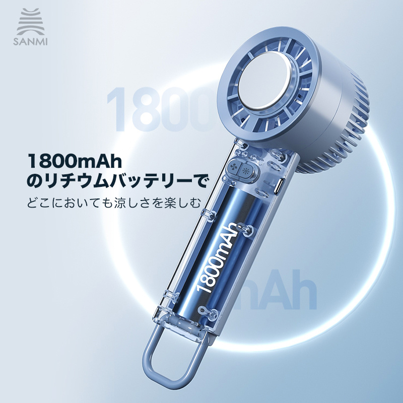 【在庫一掃 激安】扇風機 小型 ハンディファン 羽なし 2024 静音 軽量 40%節電 3秒瞬間冷却  大容量 冷却プレート 充電式 卓上 手持ち 熱中症対策 卓上扇風機 |  | 32
