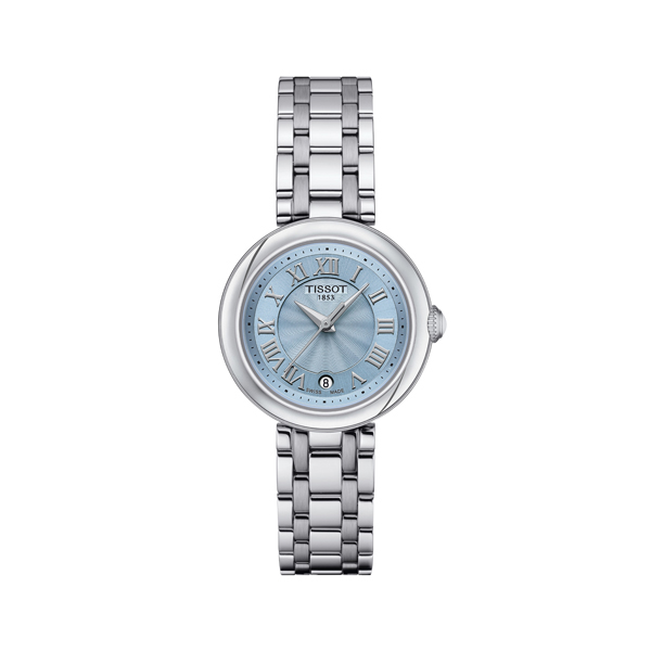 ティソ 公式 レディース 腕時計 TISSOT ベリッシマ クォーツ スモールレディ ブルー マザー・オブ・パール文字盤 T1260101113300