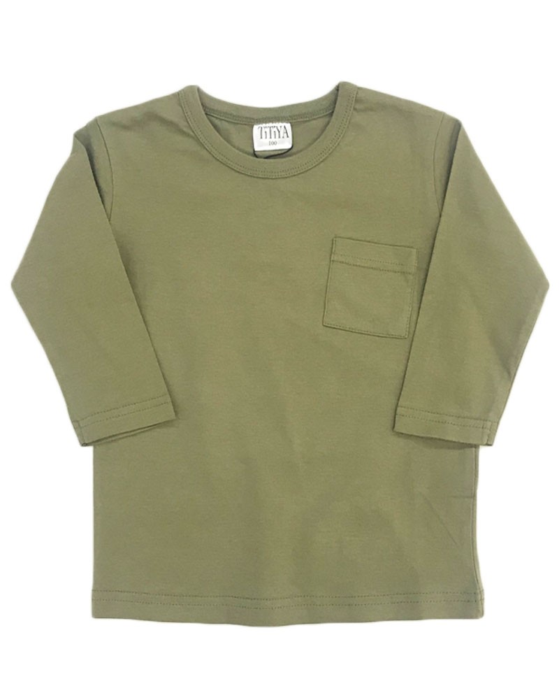 子供服 ロンT キッズ 男の子 女の子 七分袖 Tシャツ 無地 綿100