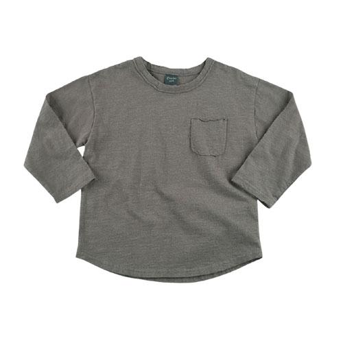 子供服 キッズ ロンT 無地 長袖Tシャツ スラブ カットソー ロンティー Tシャツ 白 黒 男の子 女の子 韓国こども服(1)|titikids|16