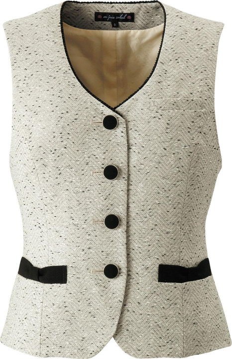 ベスト レディース アンジョア 事務服 制服 ジレ 仕事服 受付 接客業