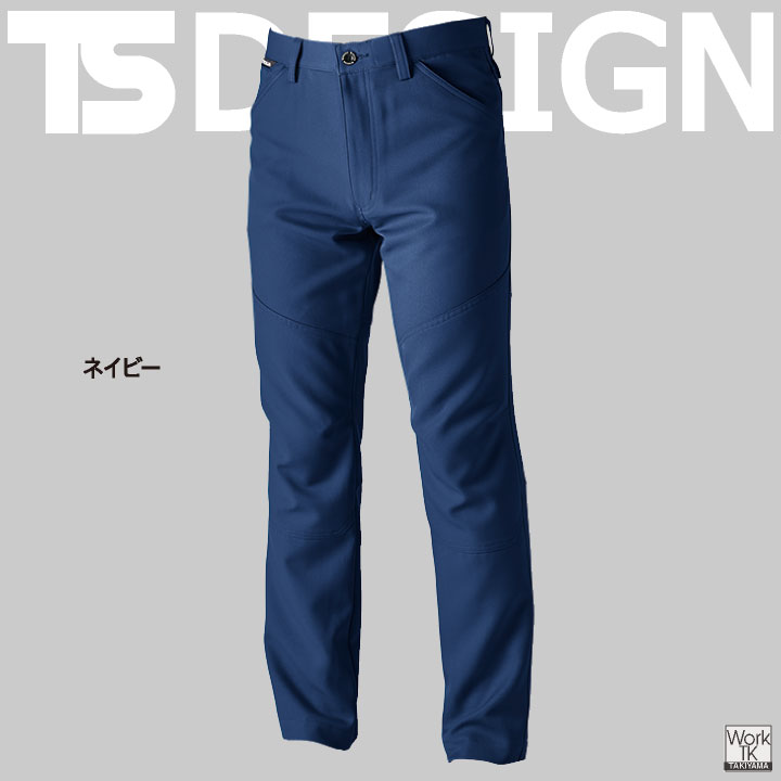 パンツ ts(s) TS DESIGN ストレッチ 裏綿 メンズ パンツ 制電 JIS T8118規格適合 春