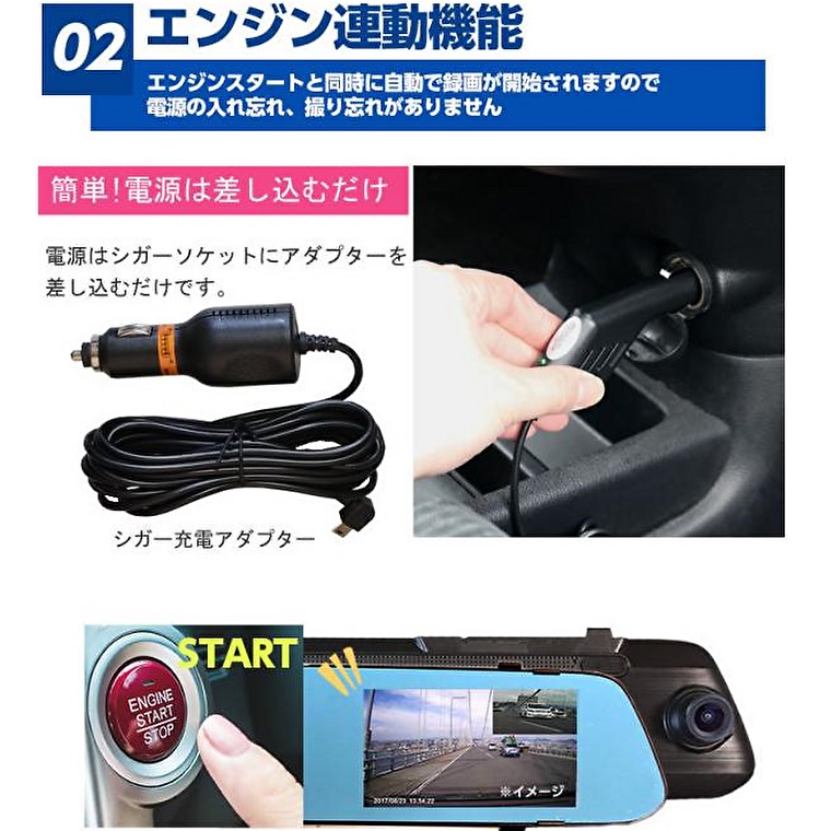 半額‼️ドライブレコーダー タッチパネル ドライブレコーダー タッチパネル 4インチ 駐車監視 IPS液晶 暗