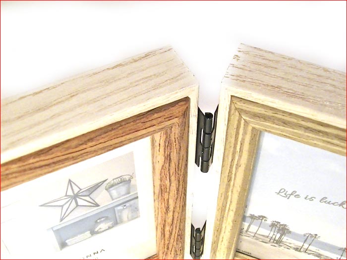 写真立て 木製フォトフレーム ミニサイズ用 2枚 ２蓮 0717-912 | ブランド登録なし | 02