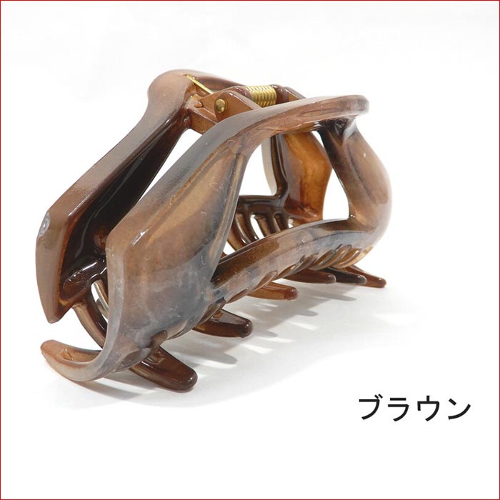 雲柄中抜きバンスクリップ 1223-262  (髪止め ヘアークリップ 髪飾り)　プレゼント ギフト | ブランド登録なし | 02