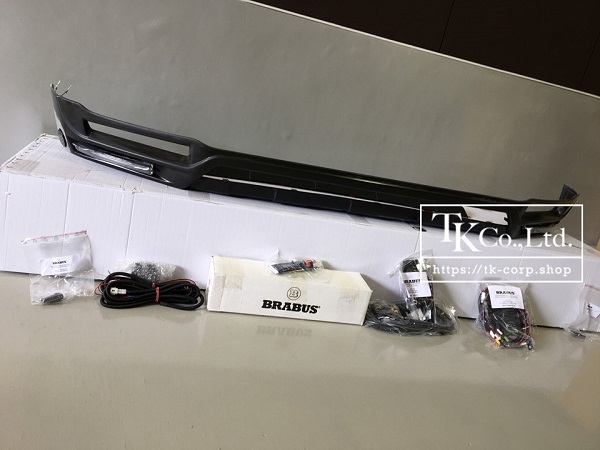 送料無料 Gクラス w463 フロントリップ ブラバススタイル 即納！ BRABUS フロントリップスポイラー BENZ W463A G350d G400d