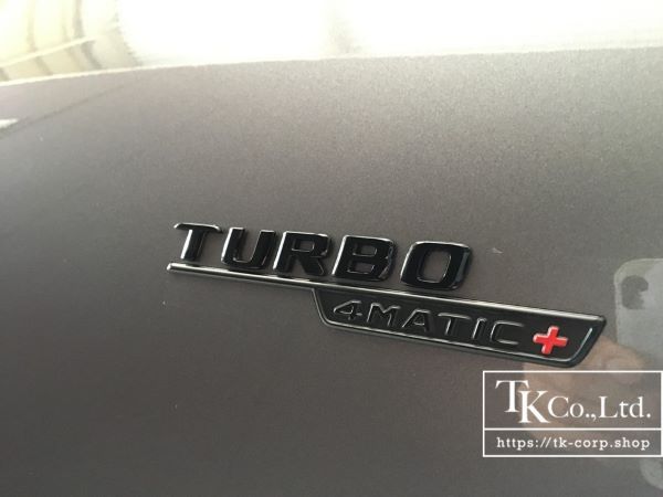 TURBO 4MATIC ブラック サイドエンブレム 純正 メルセデスベンツ : a-w177-017 : TKコーポレーション - 通販 -  Yahoo!ショッピング