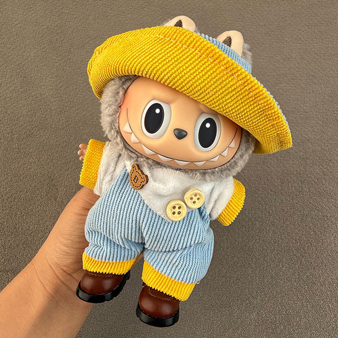 新品ラブブコスチュームLABUBU ラブブ　ぬい服　着せ替え服 5点 ラブブ LABUBU 服 ぬいぐるみ 着せ替え コスチューム かわいい