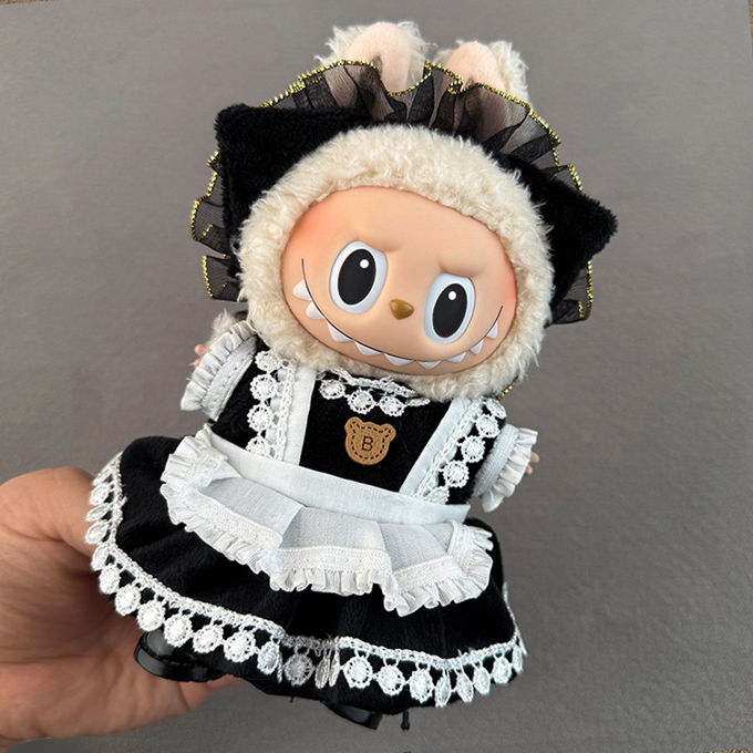 LABUBU ラブブ服 17cm 衣装セット ぬいぐるみ 服 着せ替え 綿
