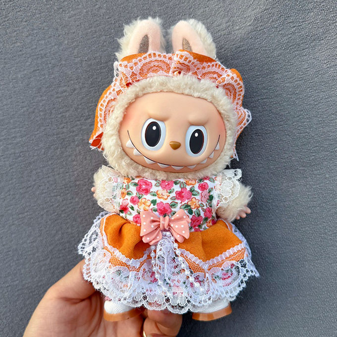ラブブ labubu かこいい　ぬいぐるみ服着せ替え服セット　かこいい ラブブ服 LABUBU ぬいぐるみ着 ぬい服 ラブブ 着せ替え服男子 3
