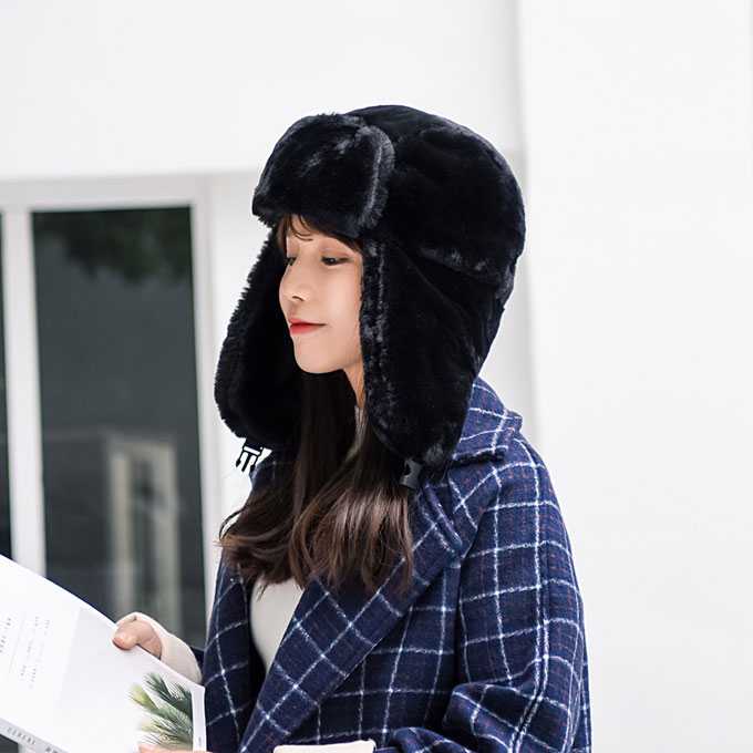 帽子 レディース メンズ 耳当て ファー帽子 ロシア帽 パイロット帽子