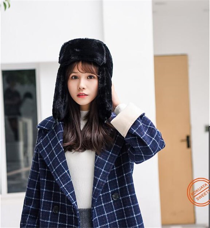 帽子 レディース メンズ 耳当て ファー帽子 ロシア帽 パイロット帽子