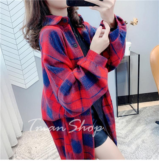 シャツブラウス レディース 人気no 1 チェックロングシャツ チェックシャツワンピース ガウ ロングカーディガン