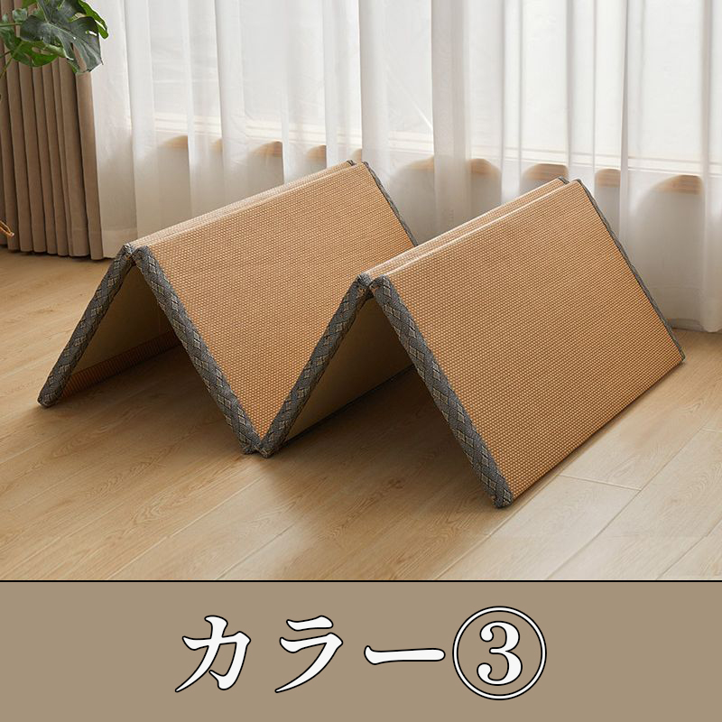 抗菌 置き畳 折りたたみ 畳マット ラタン ナチュラル  柄 防音 クッション 和室 衝撃吸収 和風 おしゃれ オールシーズン 和モダン 天然素材 ベビーサークル |  | 03