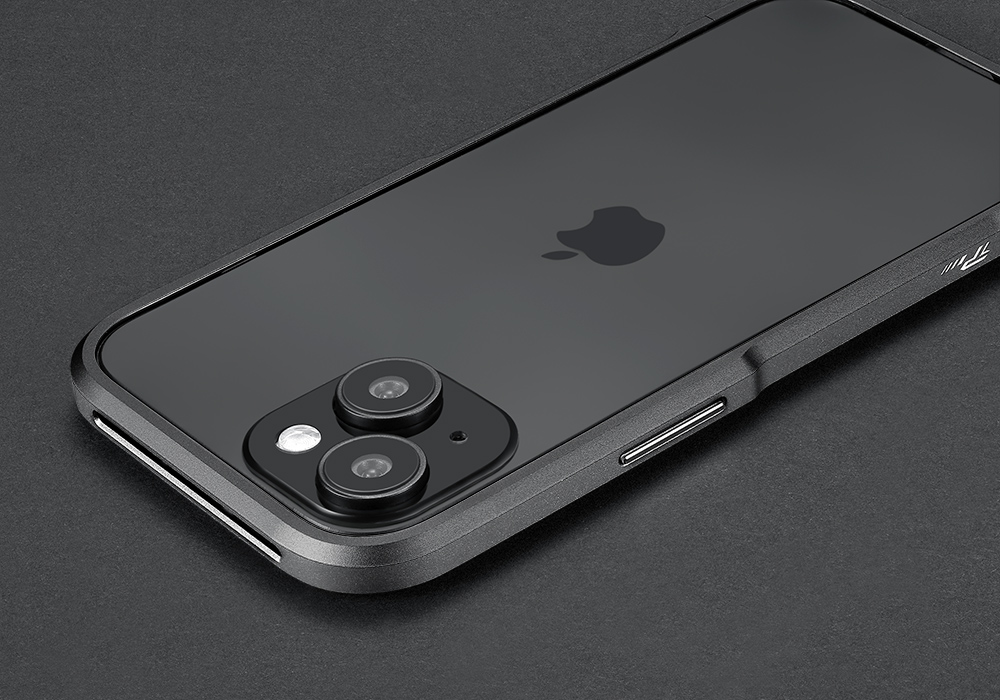 iPhone 15 ケース バンパー アルミ ケース アイフォン15 SWORD T15 アルミバンパー メタルバンパー スマホケース