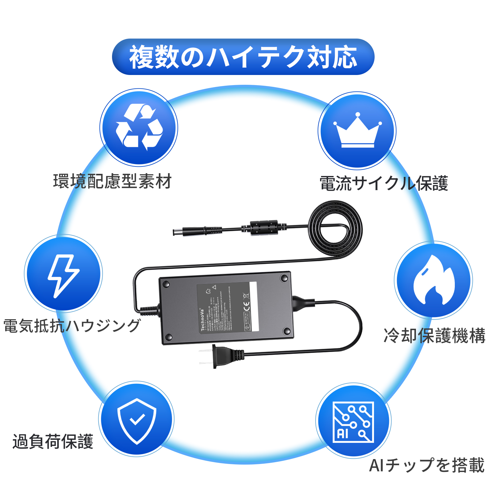 ACアダプター ALESISの商品一覧 通販 - Yahoo!ショッピング