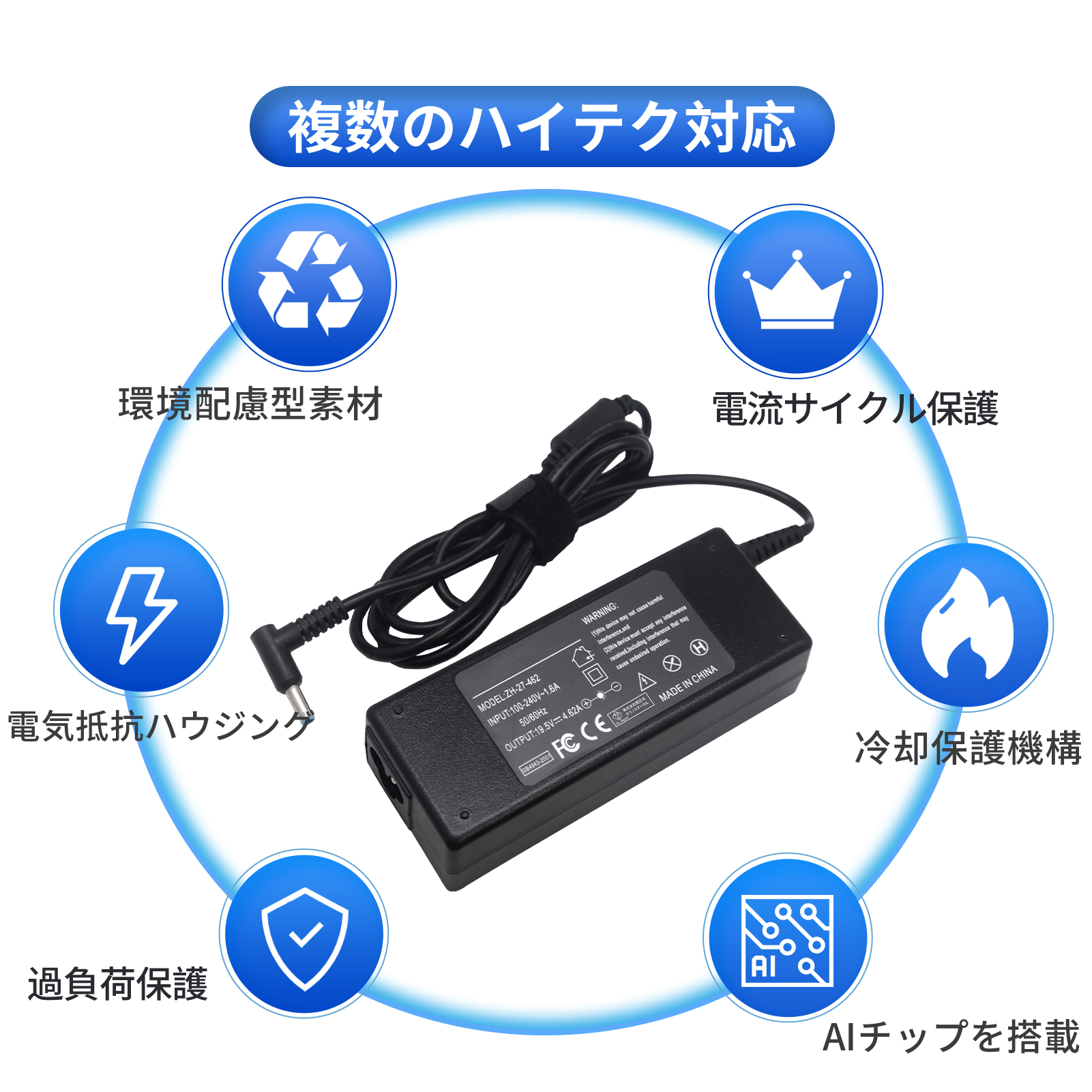 envy 14（ノートパソコン用ACアダプター）｜ノートパソコン