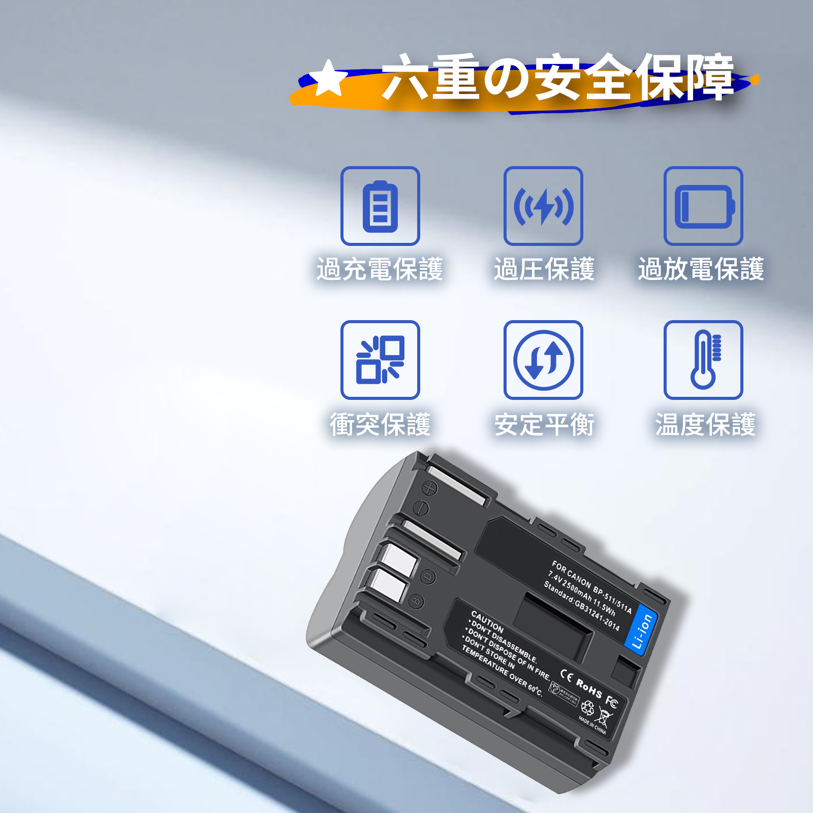 BP-508 BP-511 BP-511A B...の詳細画像2