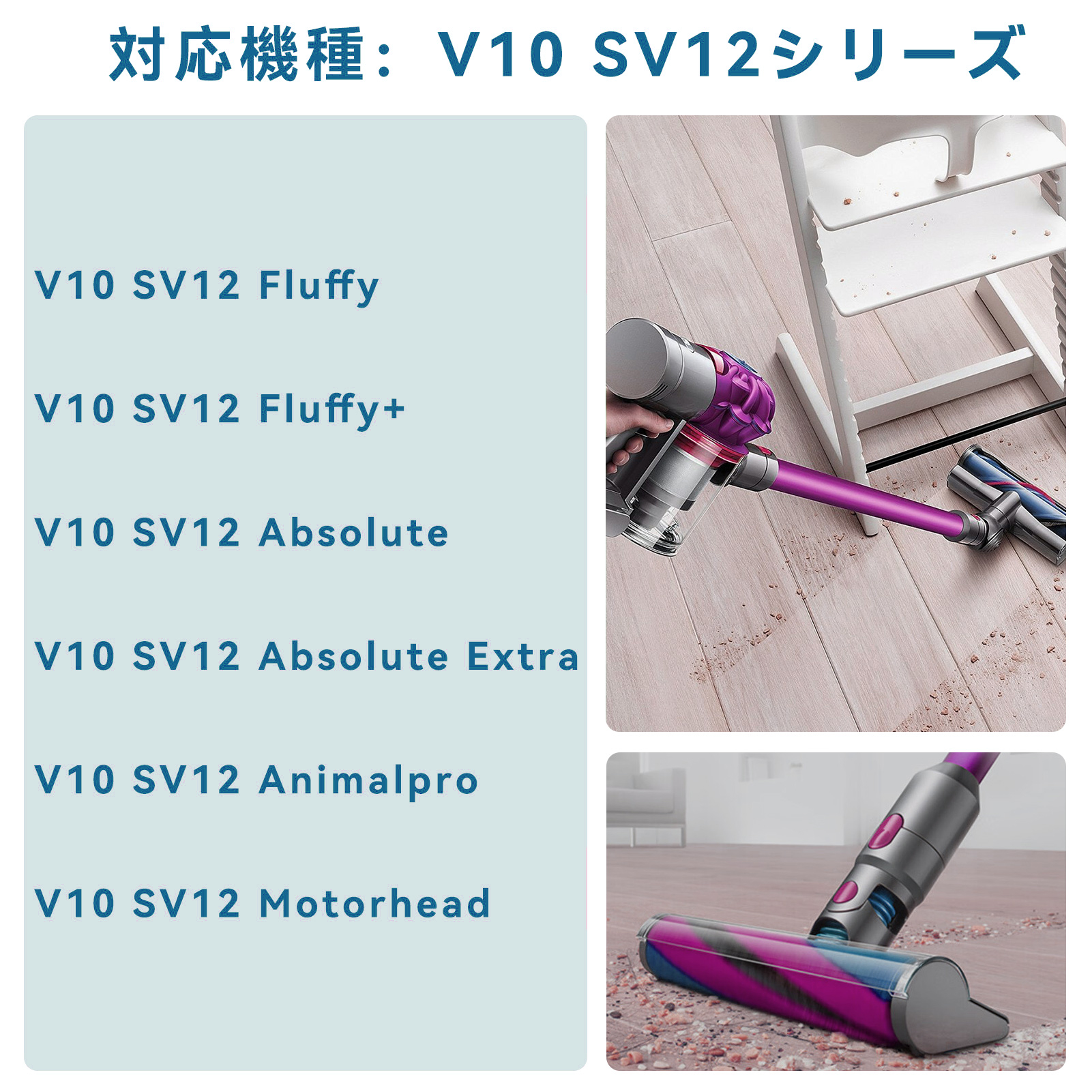 Dyson（ダイソン） Dyson V10 SV12 バッテリー 互換 交換用 壁掛け