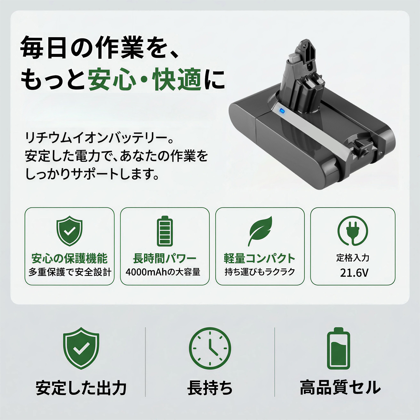 ダイソンバッテリーsv33の商品一覧 通販 - Yahoo!ショッピング