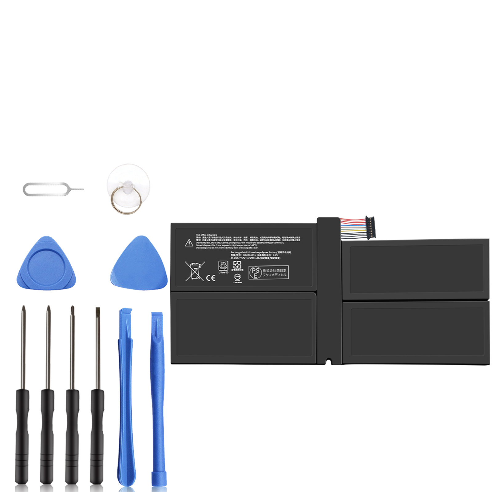 送料無料】SURFACE Surface Pro 7 1866 バッテリー 交換 工具 セット