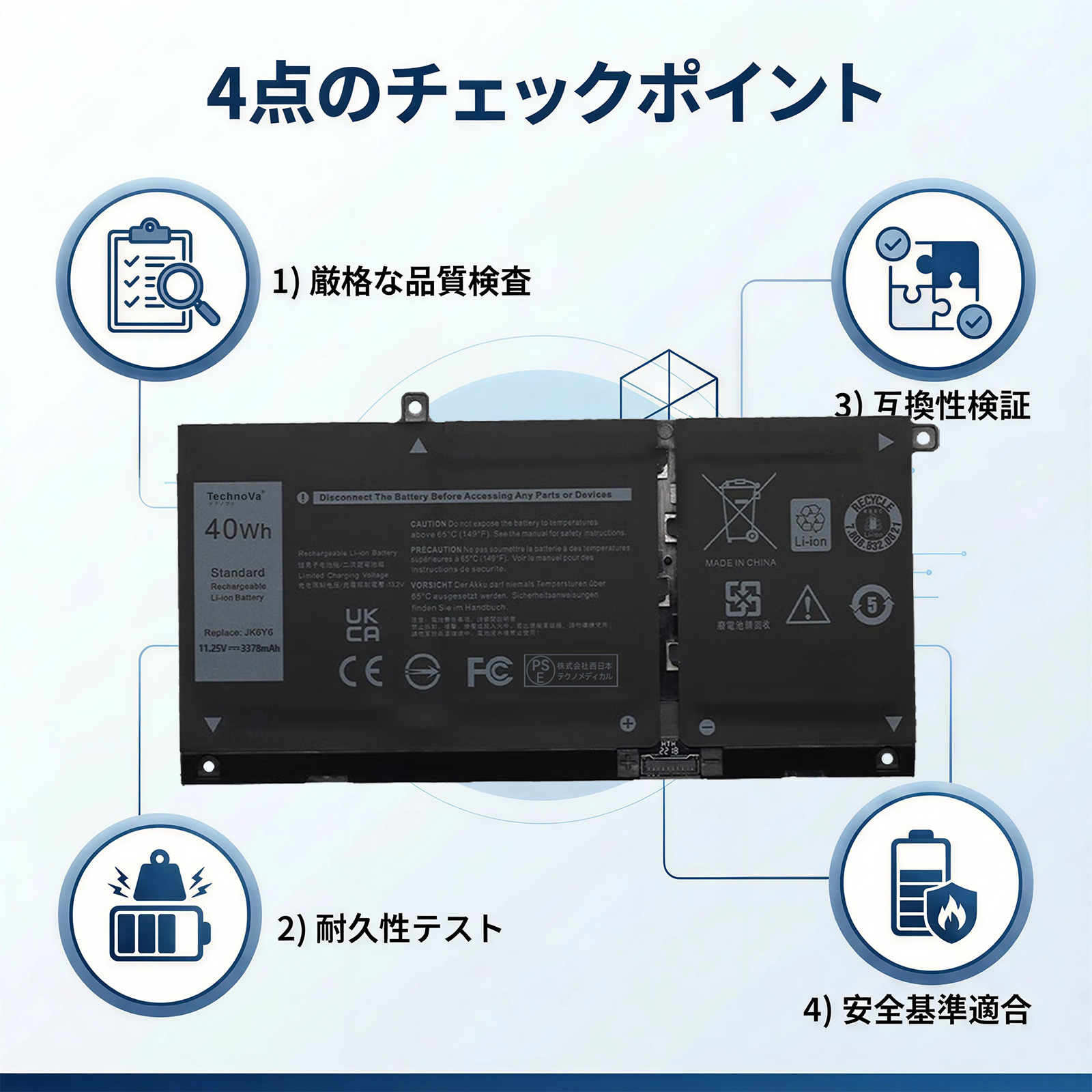 純正よりお得！ 新品 Dell デル Inspiron 14 5405 15 5505 メーカー