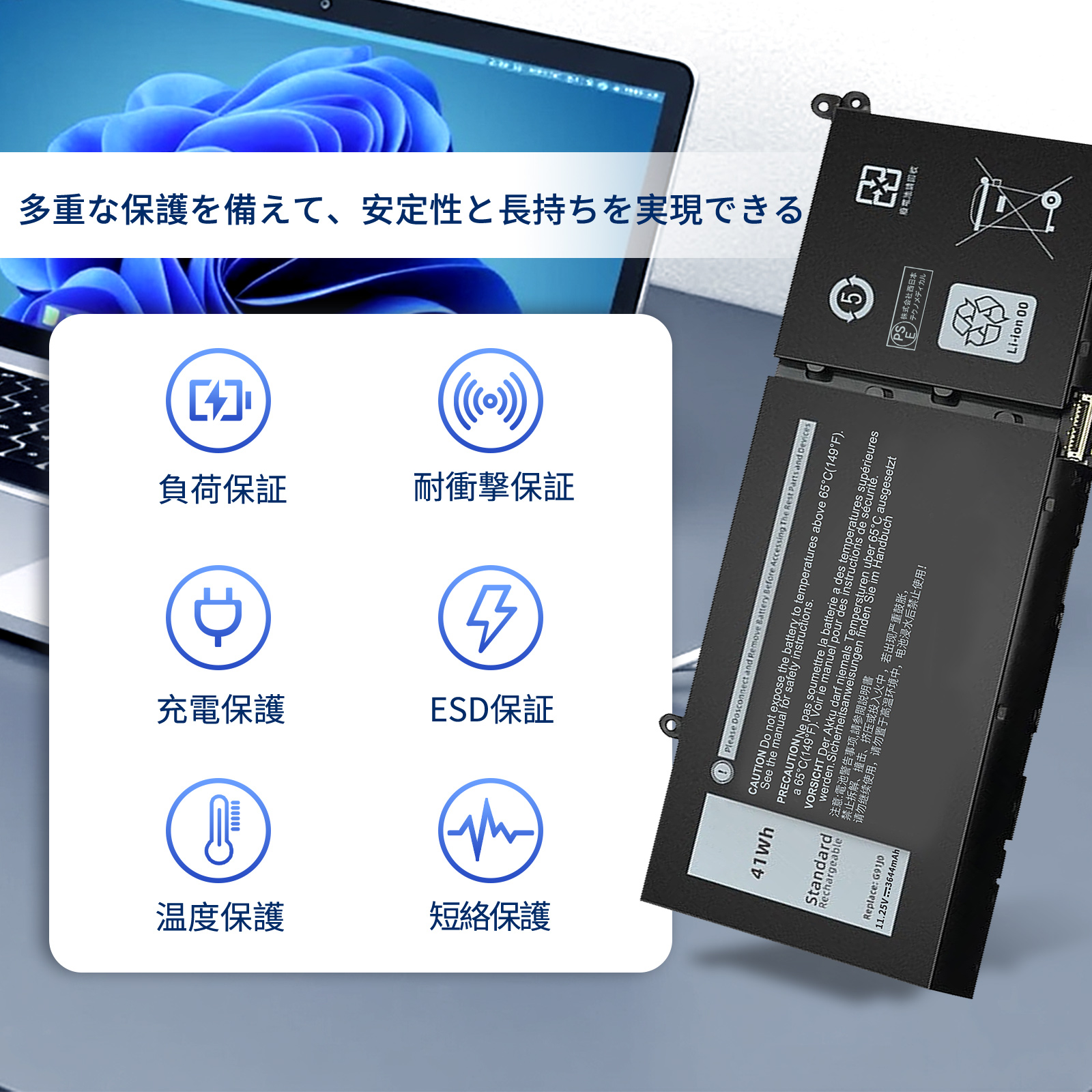 inspiron 15 3520（ノートパソコン用ACアダプター）｜ノートパソコン