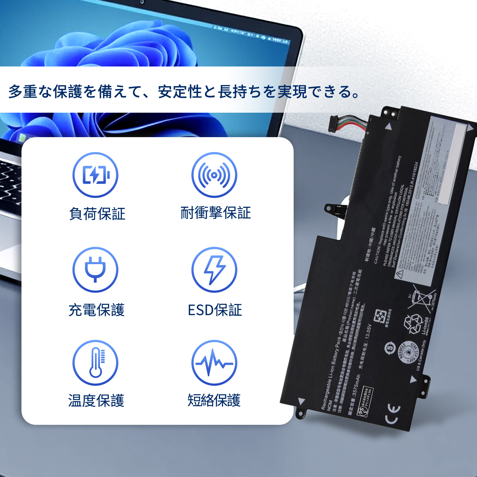 ThinkPad 13 ノートPC (バッテリー良好 81%) ThinkPad 13 バッテリーの商品一覧 通販 - Yahoo!ショッピング
