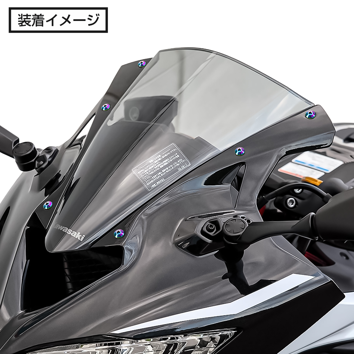 TECHーMASTER（テックマスター） スクリーンボルト 64チタン製 6個