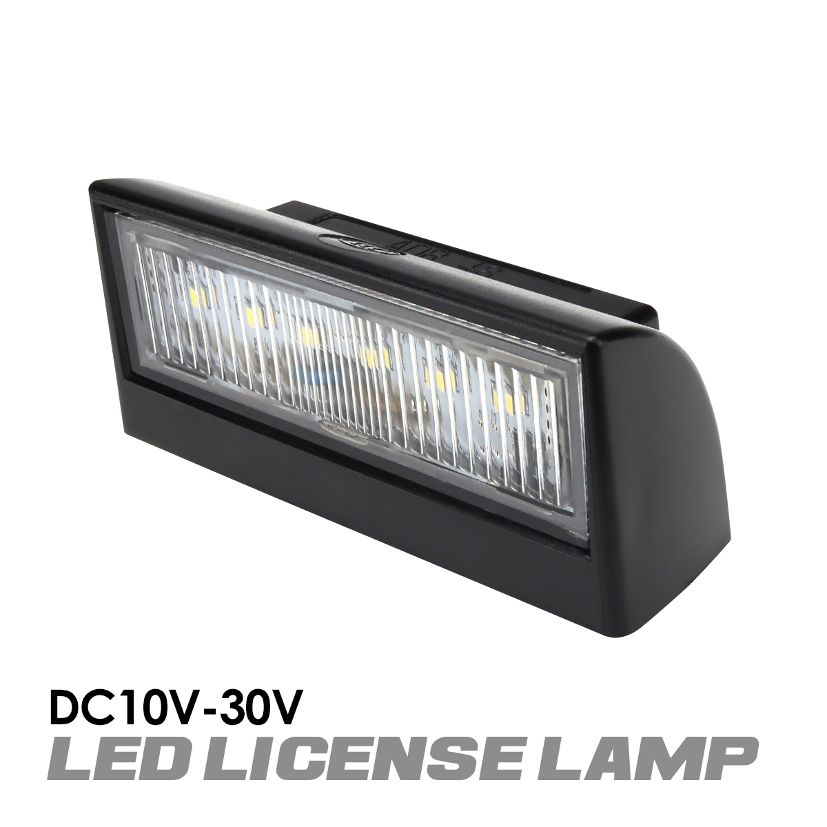 バイク ナンバー灯 LED 12V 24V 兼用 小型 汎用 ホワイト発光 FZ101