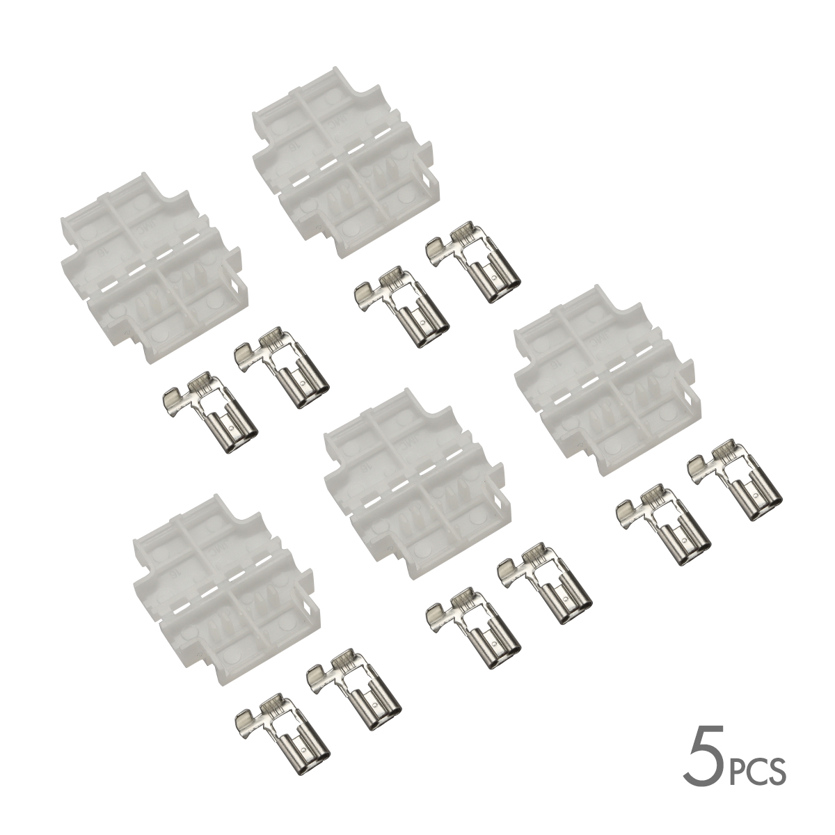 ヒューズホルダー 平型ヒューズ用 汎用タイプ 5個入り IZ082 | ブランド登録なし