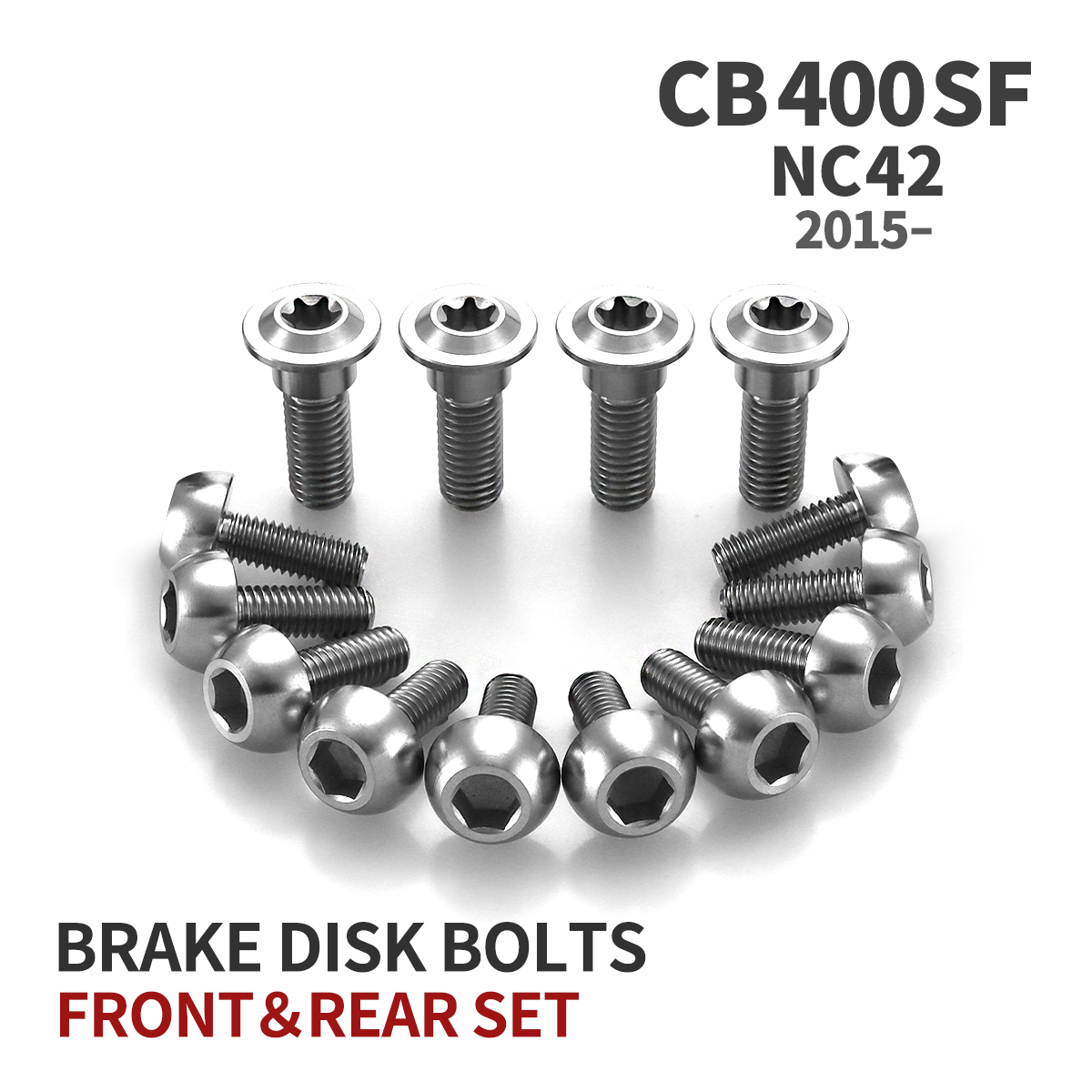 CB400SF NC42 2015年〜 64チタン ブレーキディスクローターボルト