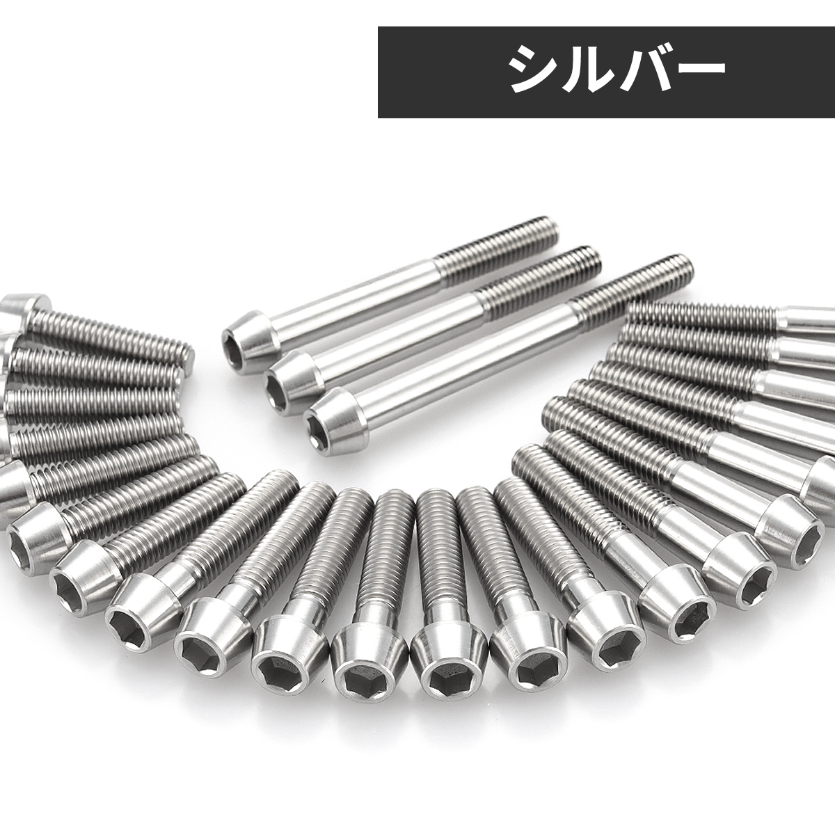カワサキ ZRX400/II エンジンカバー クランクケース ボルト 27本