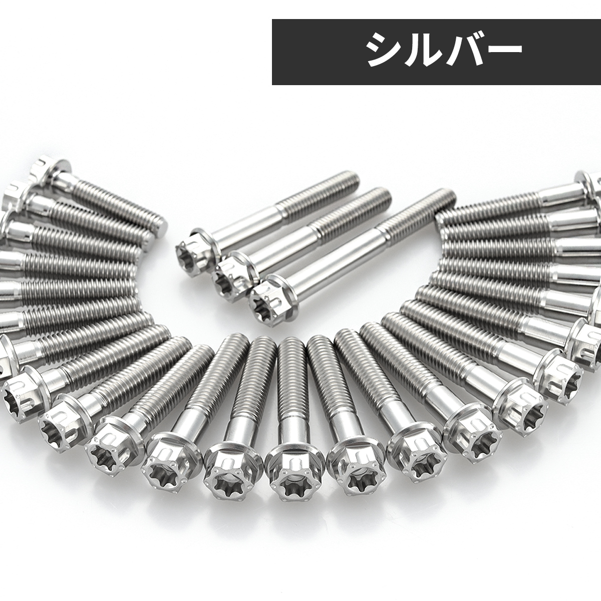 カワサキ ZRX400/II エンジンカバー クランクケース ボルト 27本